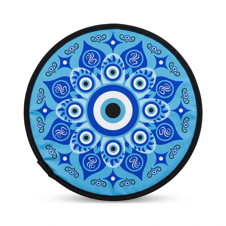 Nazar Mandala yuvarlak yelpaze tasarımı